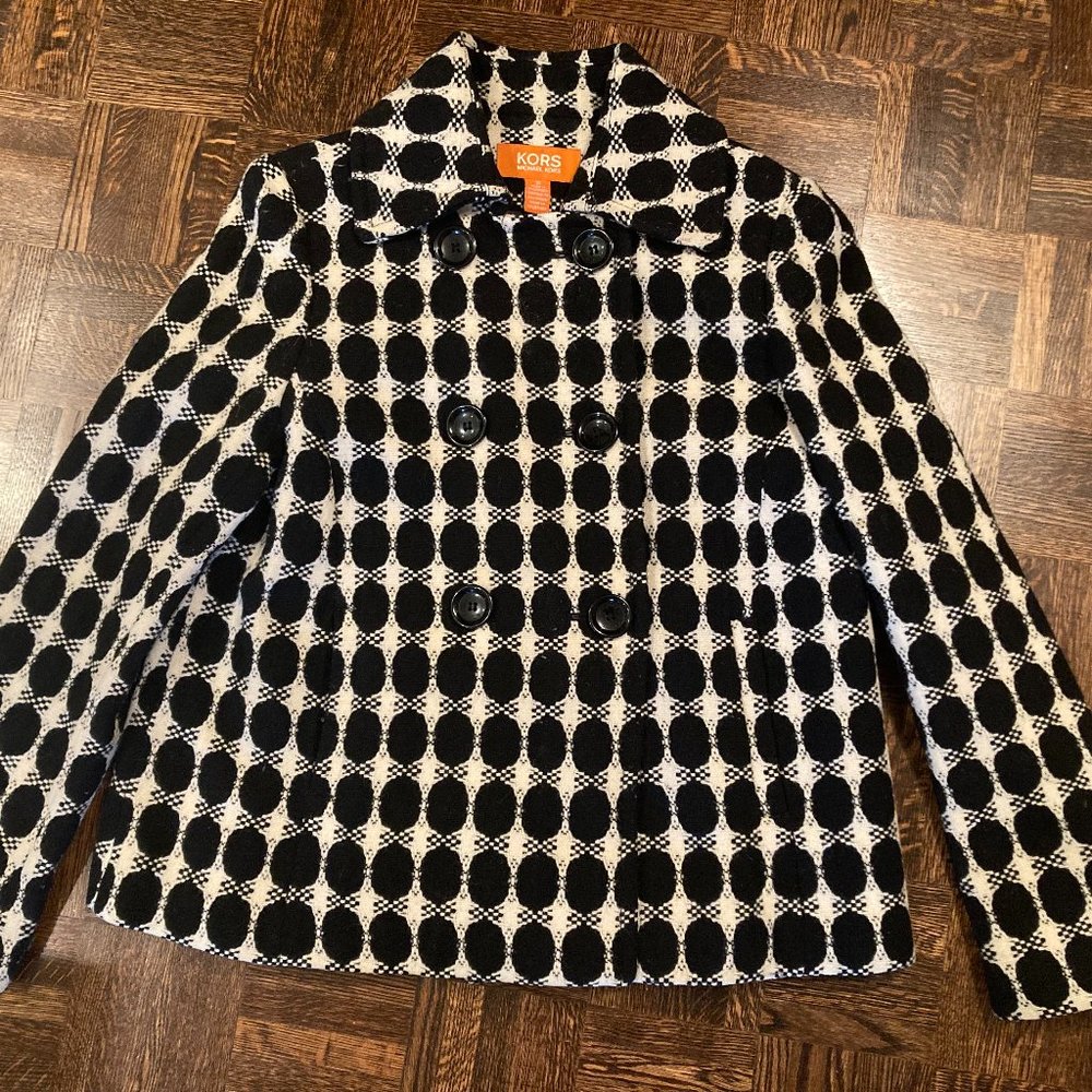 Michael Kors Short Swing Coat Size 10